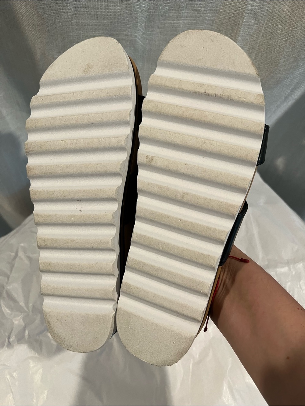 Women’s Reef Black Double-Strap Slide Sandals - Picture 4 of 8